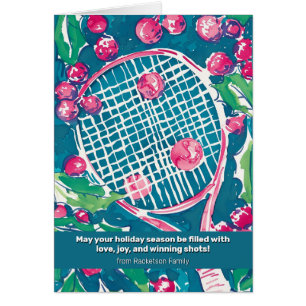 🎾 🎄 Benutzerdefinierter Text, Grüße der Jahresze