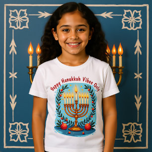 Benutzerdefinierter Text Hanukkah Festival of Fun T-Shirt