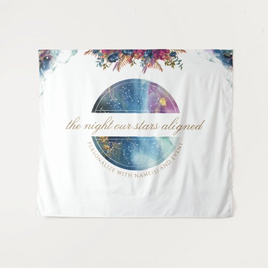 Benutzerdefinierter Text, Hintergrund des blumenge Wandteppich (Vorderseite (Horizontal))