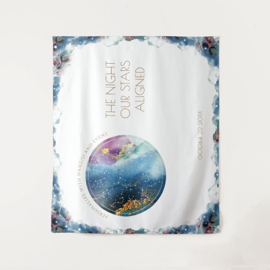 Benutzerdefinierter Text, Hintergrund des horizont Wandteppich (Vorderseite)