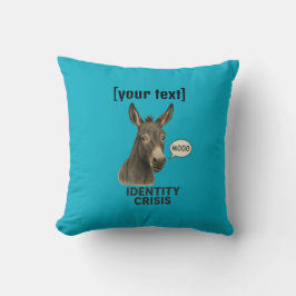 Benutzerdefinierter Text Humorous Throw Pillow Kissen