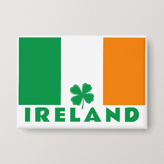 Benutzerdefinierter Text Irland Button (Vorderseite)