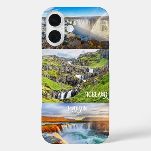 Benutzerdefinierter Text Island Case-Mate iPhone Hülle (Rückseite)