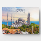 Benutzerdefinierter Text Istanbul Fotoplatte (Vorderseite)