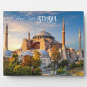 Benutzerdefinierter Text Istanbul Fotoplatte (Vorderseite)