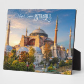 Benutzerdefinierter Text Istanbul Fotoplatte (Seite)