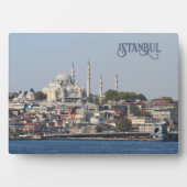 Benutzerdefinierter Text Istanbul Fotoplatte (Vorderseite)