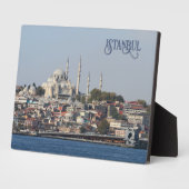 Benutzerdefinierter Text Istanbul Fotoplatte (Seite)