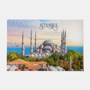 Benutzerdefinierter Text Istanbul Fußmatte