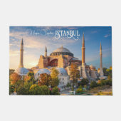 Benutzerdefinierter Text Istanbul Fußmatte (Vorderseite)