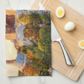 Benutzerdefinierter Text Istanbul Geschirrtuch (Viertel Falte)