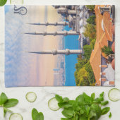 Benutzerdefinierter Text Istanbul Geschirrtuch (Gefaltet)