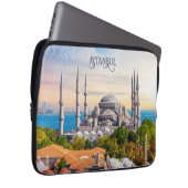 Benutzerdefinierter Text Istanbul Laptopschutzhülle (Vorne Rechts)