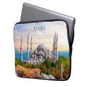 Benutzerdefinierter Text Istanbul Laptopschutzhülle (Vorderseite Links)