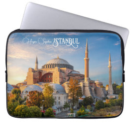 Benutzerdefinierter Text Istanbul Laptopschutzhülle