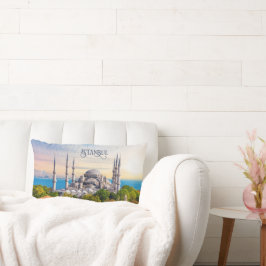 Benutzerdefinierter Text Istanbul Lendenkissen