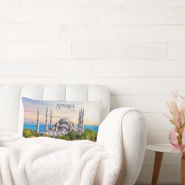 Benutzerdefinierter Text Istanbul Lendenkissen (Liege)