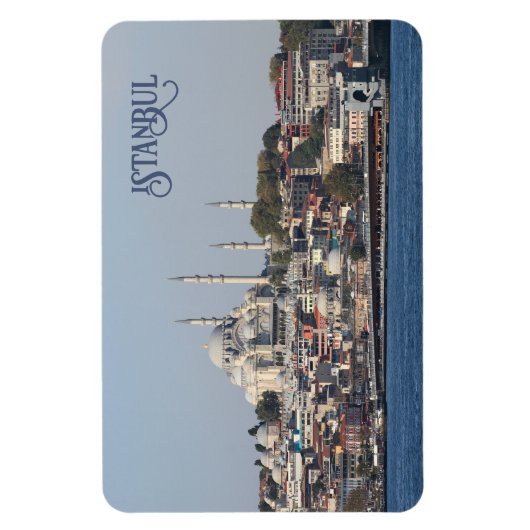 Benutzerdefinierter Text Istanbul Magnet (Vertikal)
