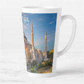 Benutzerdefinierter Text Istanbul Milchtasse (Rechts)