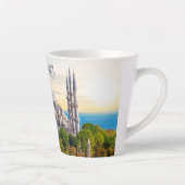 Benutzerdefinierter Text Istanbul Milchtasse (Rechts)