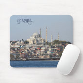 Benutzerdefinierter Text Istanbul Mousepad (Mit Mouse)