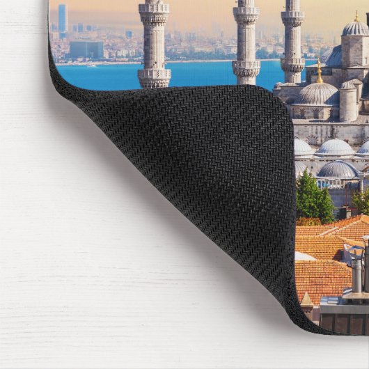 Benutzerdefinierter Text Istanbul Mousepad (Ecke)