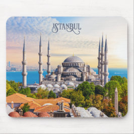 Benutzerdefinierter Text Istanbul Mousepad