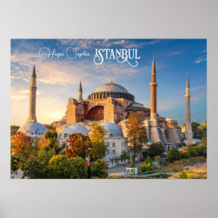 Benutzerdefinierter Text Istanbul Poster