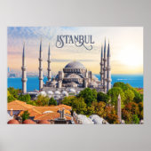 Benutzerdefinierter Text Istanbul Poster (Vorne)