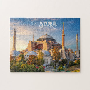 Benutzerdefinierter Text Istanbul Puzzle