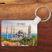 Benutzerdefinierter Text Istanbul Schlüsselanhänger (Vorderseite)