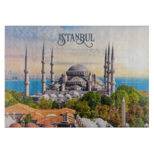 Benutzerdefinierter Text Istanbul Schneidebrett