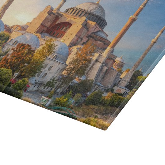 Benutzerdefinierter Text Istanbul Schneidebrett (Ecke)