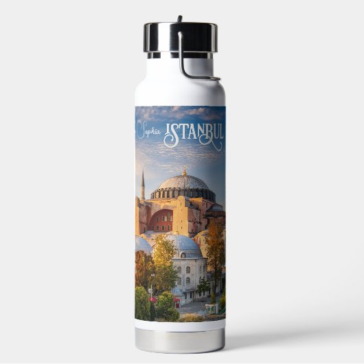 Benutzerdefinierter Text Istanbul Trinkflasche (Links)