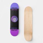 Benutzerdefinierter Text JK 2022-Skateboard Skateboard (Vorderseite)