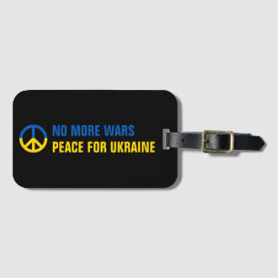 Benutzerdefinierter Text Keine Kriege Frieden für  Gepäckanhänger