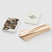 Benutzerdefinierter Text Las Vegas Vintage Reise Fächer (Non-assembled)