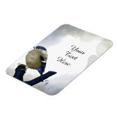 Benutzerdefinierter Text - Little Bird Personalisi Magnet (Linke Seite)