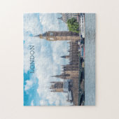 Benutzerdefinierter Text London Puzzle (Vertikal)