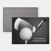 Benutzerdefinierter Text Magnet (Vorderseite/Rückseite)