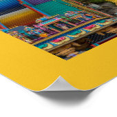 Benutzerdefinierter Text Malaysia Poster (Ecke)