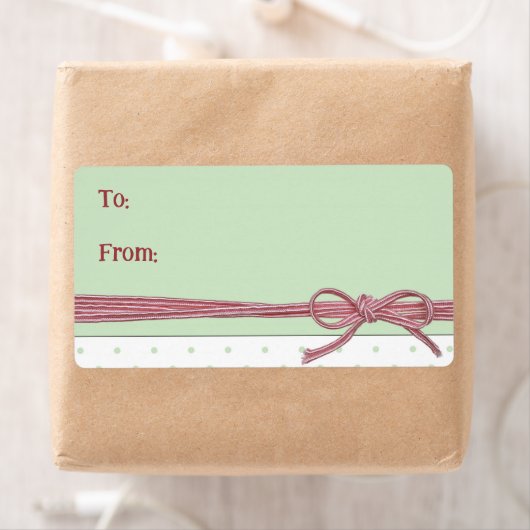 Benutzerdefinierter Text mit einem Bow verbunden (Insitu)