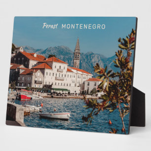 Benutzerdefinierter Text Montenegro Fotoplatte