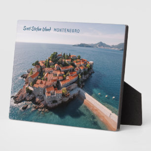 Benutzerdefinierter Text Montenegro Fotoplatte