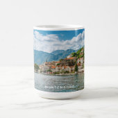 Benutzerdefinierter Text Montenegro Kaffeetasse (Mittel)