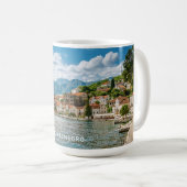 Benutzerdefinierter Text Montenegro Kaffeetasse (VorderseiteRechts)