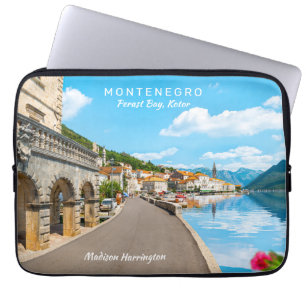 Benutzerdefinierter Text Montenegro Laptopschutzhülle