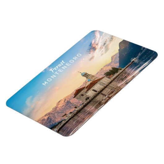 Benutzerdefinierter Text Montenegro Magnet (Linke Seite)