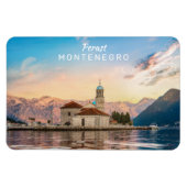 Benutzerdefinierter Text Montenegro Magnet (Horizontal)