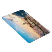 Benutzerdefinierter Text Montenegro Magnet (Rechte Seite)